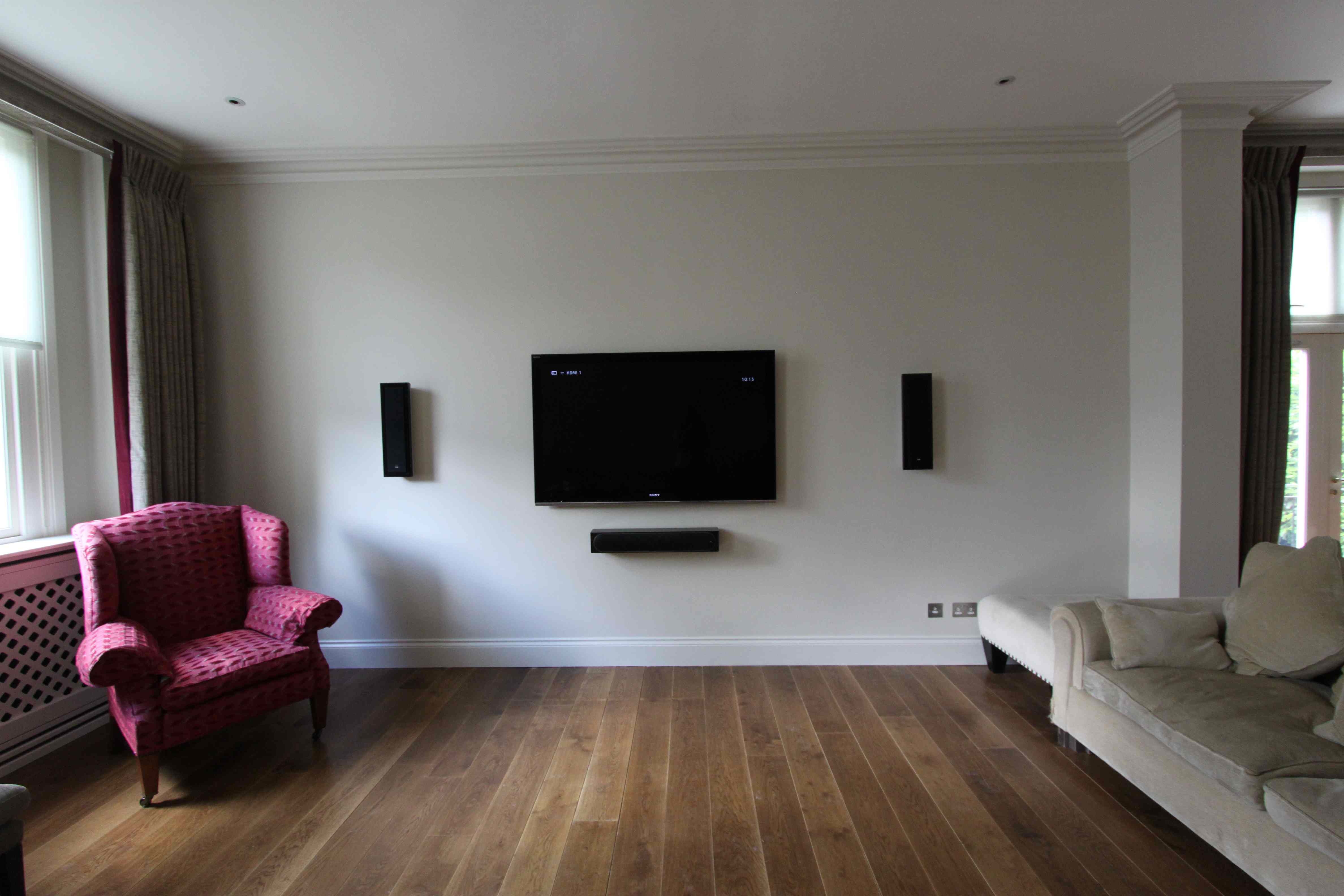 wall mounted surround sound speakers